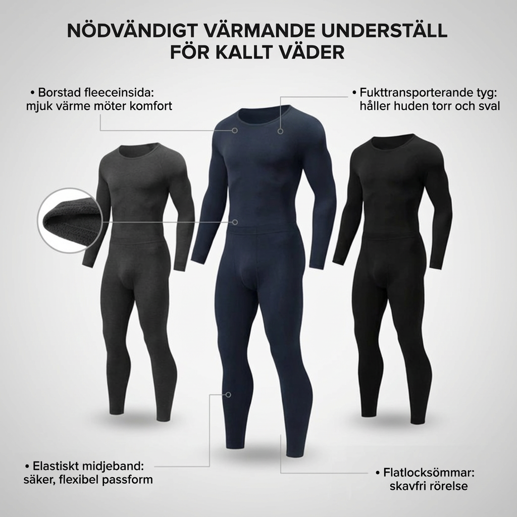 Underställ Core Dry Set Herr - FASHION